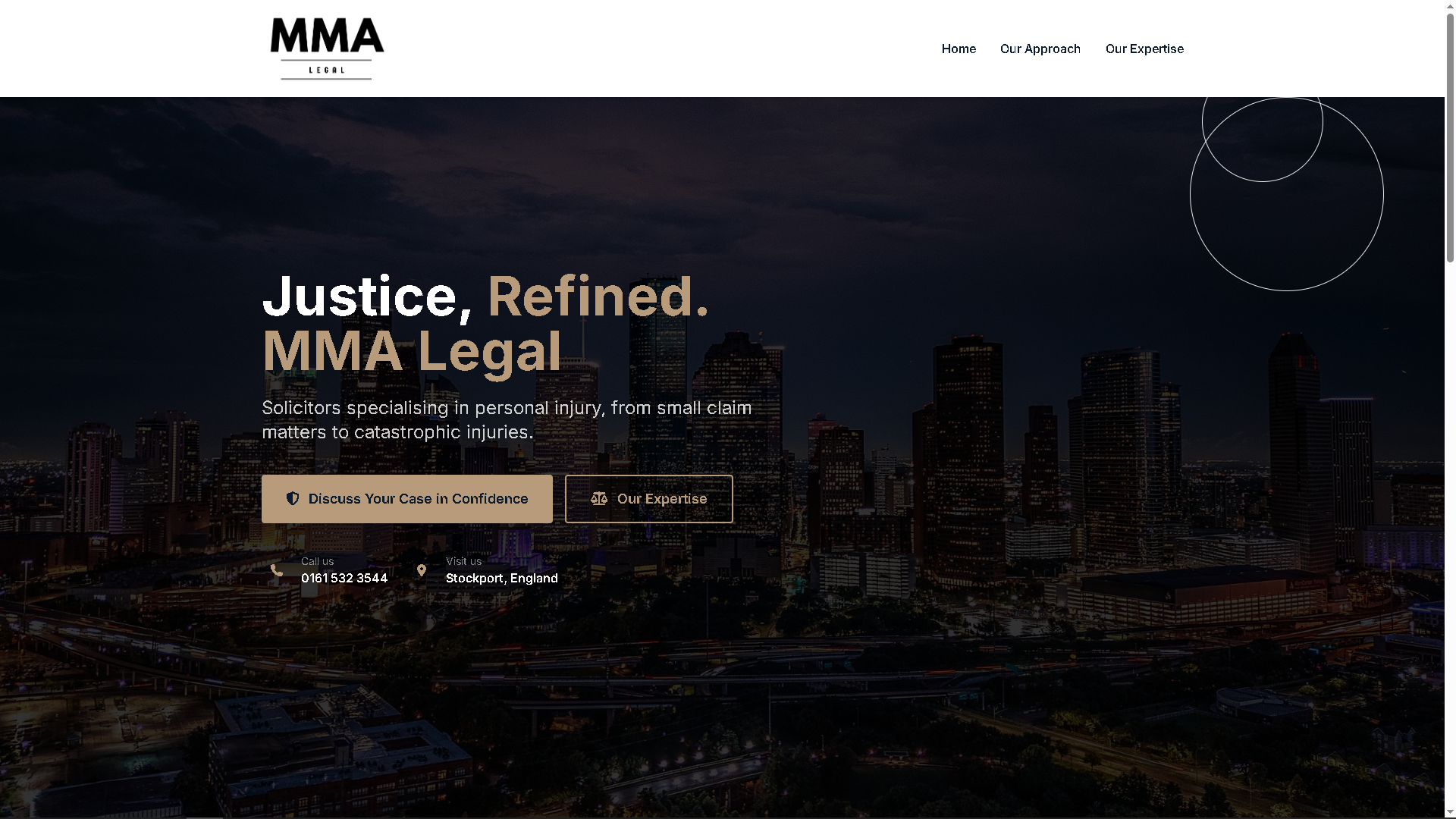 MMA Legal — screenshot