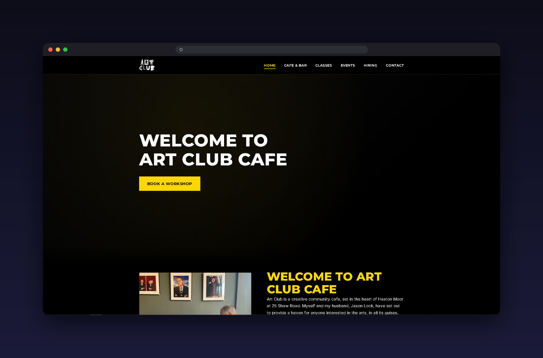 UK Art Club — screenshot